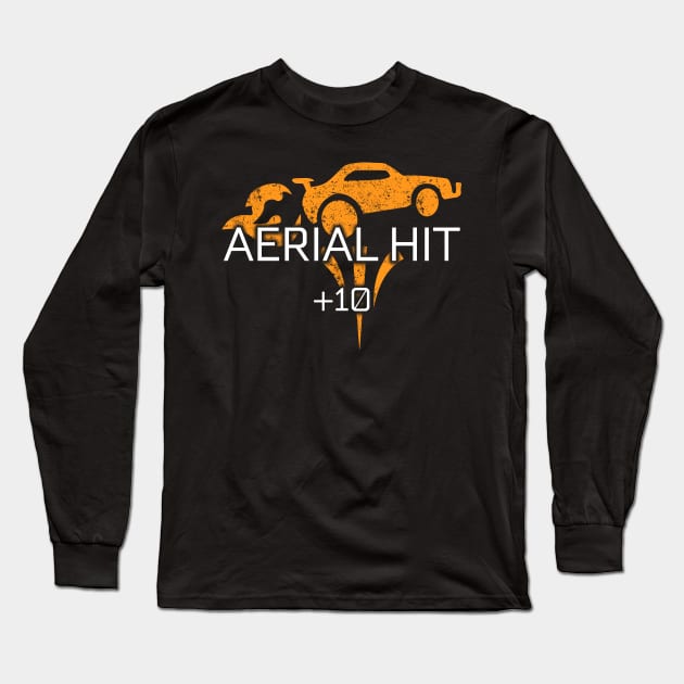 Rocket League Video Game Aerial Hit Funny Gifts Long Sleeve T-Shirt by justcoolmerch